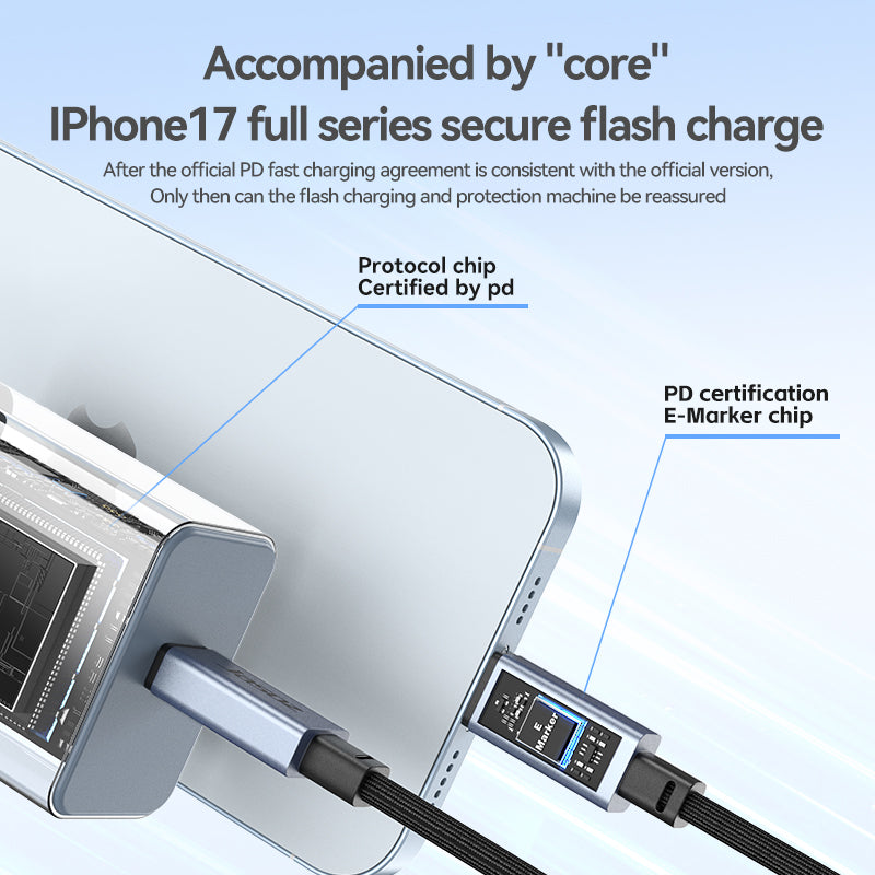 Jasoz 240W Type C to Type C Cable Thunderbolt 4 USB4 40Gbps 8K 60Hz iPhone 15 16 17 Fast Charging Cable