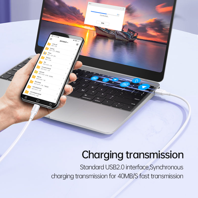 Jasoz Micro USB Cable 3A Fast Charging USB Data Cable Mobile Charging Cable for Samsung Oppo Android