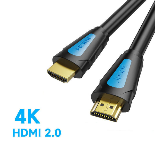 Jasoz HDMI Cable 4K 1080P HDMI Cable Adapter High Speed 18Gbps Cable For Apple TV LCD PS3/4/5 Switch